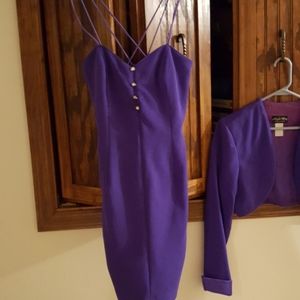 Cocktail dress with jacket